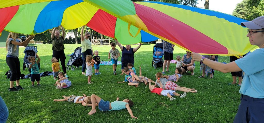 Storytime at Henle Park in Leetsdale