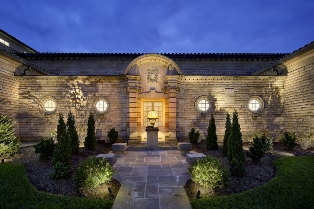 Exterior image of Sewickley Public Library from Thorn Street