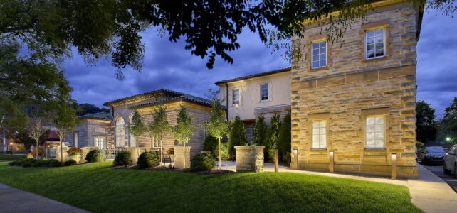 Exterior image of Sewickley Public Library from Broad Street